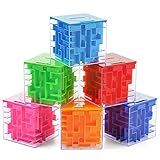6 Pack Money Maze Puzzle Gift Boxes, A Fun Unique