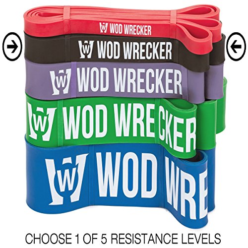 Pull up bands - by wod wrecker - assisted pull-up resis…
