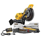 DEWALT DHS790AB FLEXVOLT 120V MAX Double Bevel Compound Sliding Miter Saw with Adapter Only (Tool/Adapter Only)