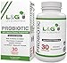 LG365 Best Probiotics for Women and Men, Best Proven 15 Strain Probiotic for IBS, Constipation Bloating Probiotics Supplement, 30 Acidophilus Capsules, 1 Month Supply