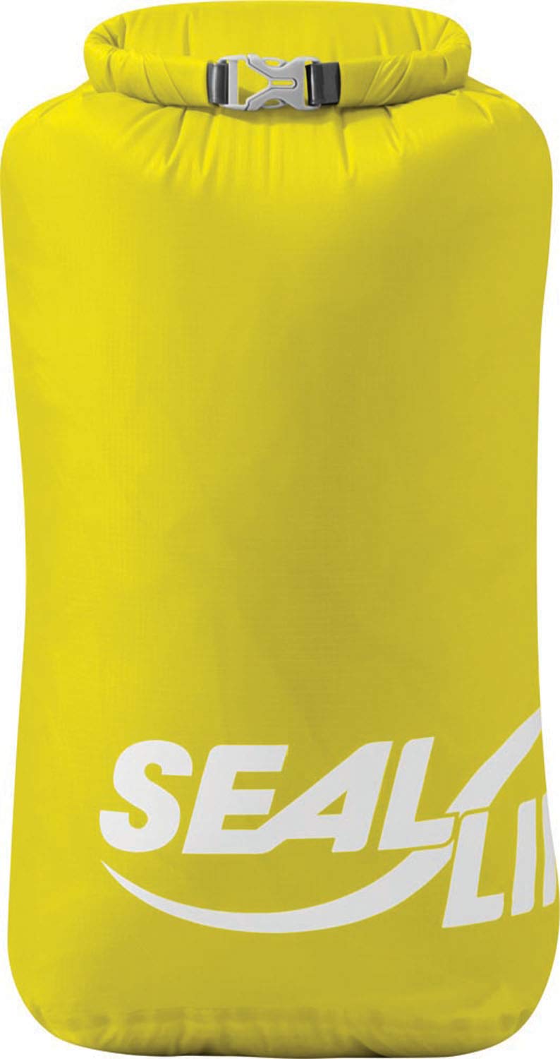 SealLine BlockerLite Dry Sack Waterproof Stuff Bag, Yellow, 2.5 Litre