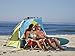Lightspeed Outdoors Seaside Pop Up Sun Shelter Tent, Green/Blue