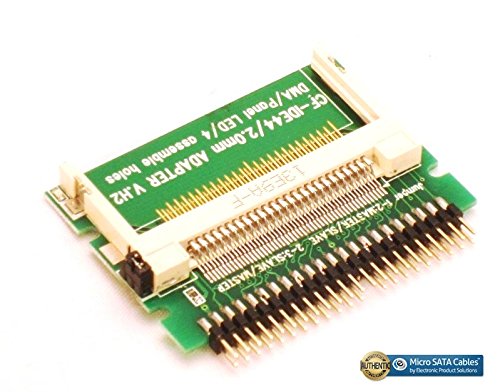 Micro SATA Cables CF to 44 Pin Male IDE PCB Adapter