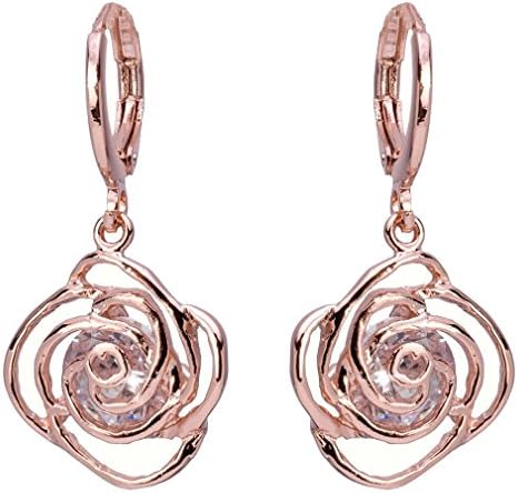 Mom Flamingo Bird Tropical Gold Silver Hamsa Drop Dangle Fashion Earrings Rhinestone