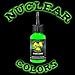 Mom's Nuclear Colors Tattoo Ink NEON Atomic Green 1/2-oz Bottle Black Light Ink