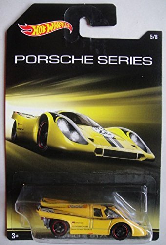 HOT WHEELS PORSCHE SERIES YELLOW PORSCHE 917K 5/8