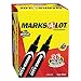 Product of Marks-A-Lot Large Desk Style Permanent Marker, Chisel Tip, Black, 36 pk. - Permanent Markers [Bulk Savings]