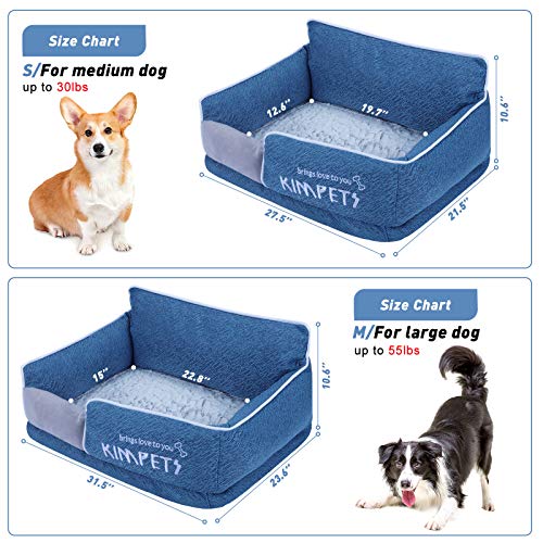 Sofá cama para perros kimpets para perros pequeños y medianos,