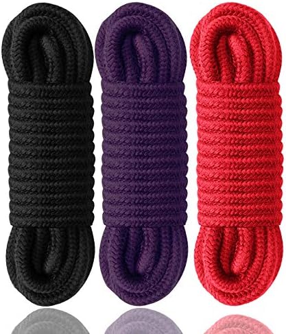 Soft Rope - All Purpose Strong Multifunctional Cotton Rope Durable Long Strap (A - 3 Colors)