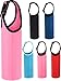 CHENGU 5 Pieces Water Bottle Sleeve Neoprene Cover Portable Bottle Holder Strap with Buckle for 500-700 ml Bottle Carriers, 5 Colors
