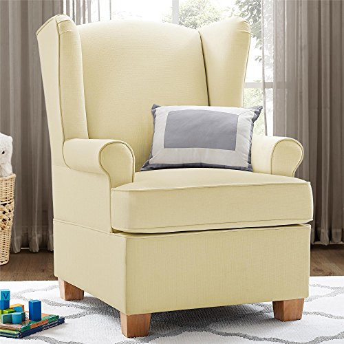 Baby Relax Wainwright Wingback Convertible Rocker, Ivory