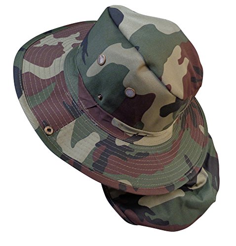 Military Safari Snap Brim Sun Hat 