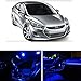 LEDpartsNow Hyundai Elantra 2011 & Up Blue Premium LED Interior Lights Package Kit (8 Pieces)