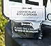 Rear License Plate Mounted Bottle Opener Tailgate Accessory fits Jeep Wrangler JL, JK, JKU and TJ Models - Awesome for Tailgating and a Great Addition to Your Jeep Wrangler Accessories