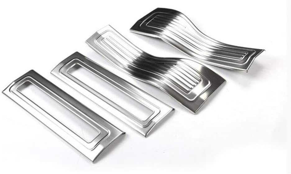YXSMTB Stainless Steel Door Sill Scuff Plate Trim 4PCS,For Ford Explorer 2016 2017