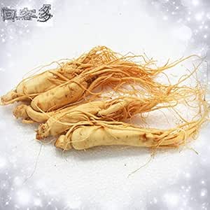 Amazon Com 新鲜人参保鲜参长白山野山参人叁人参片花粉土参园参泡酒料煲汤茶 Grocery Gourmet Food