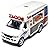 12 pcs in Box: 5" Die Cast Tacos Truck, Pull Back Action (White)