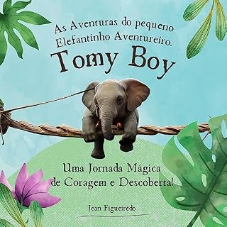 Livro As Aventuras do Pequeno Elefantinho Aventureiro Tomy Boy