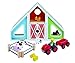 Hape Classic Colorful Barn Wooden Play Set