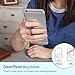 Phone Ring Holder, Sinopuren 3 in 1 Cell Phone Holder Spinner Stand : Universal Phone Finger Ring Kickstand for iPhone Xs Max XR X 8 7 6 6s Plus 5s, Galaxy S9 S8 S7 S6, All Android Smartphone - Black