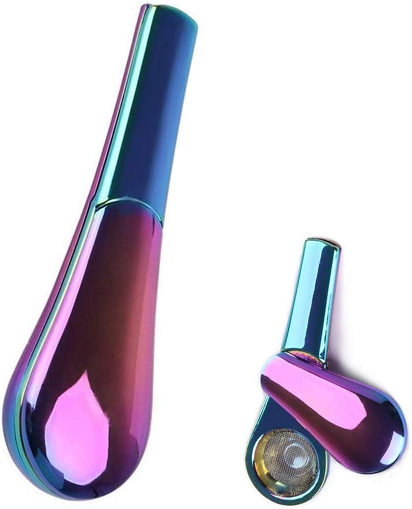 XGPA Jamaican Pipe Small Pipe Mini Pipe Detachable Pipe Transformation Design Pipes Gift for Father Husband Boyfriend (Gradient Red)