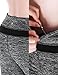 Yoga Reflex Women's Ankle-length Running Workout Yoga Pants- Zipper Pocket