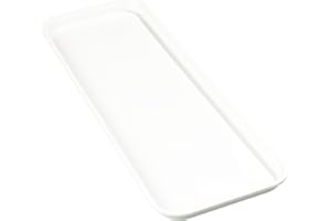 Carlisle FoodService Products 269FMT301 Food Service Display Tray, 9" x 26", White (Pack of 12)