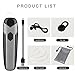 Bluetooth Headset 4.1, Q-YEE Wireless Headphone Long Standby Earpiece with Mic Handsfree Calling, 36 Hours Talk Time for iPhone Android Smartphones with Additional Earphone