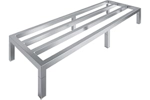 Regal Altair Aluminum Dunnage Rack 60" x 20" | 8" Off The Floor | 1200 Lbs Capacity