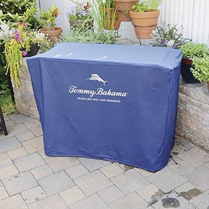 tommy bahama wood rolling cooler