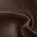 Lazzzy Window Tiers Curtains for Bedroom Casual Weave Textured Kitchen Semi Sheer Window Curtain Panels Cafe Curtains Eyelet 1 Pair 24 inch Brown