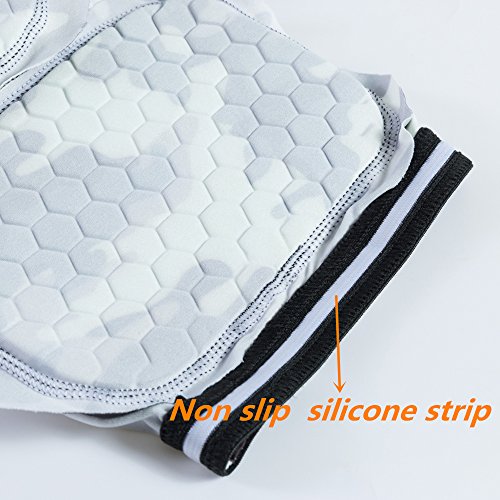 image for TUOY Boys Camouflage Color Safe Guard Padded Compression Protective Sh