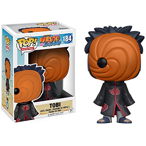Funko tobi pop! x naruto shippuden vinyl figure + 1 free naruto t…