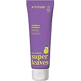 ATTITUDE Natural Conditioner for Kids, Hypoallergenic, Vegan, Plant- and Mineral-Based, Vegan and Cruelty-free, Vanilla and Pear, 8 Fl Oz (11115)