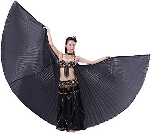 WILLLIN Angle Wings Egyptian Egypt Belly Dancing Costume Isis Wings Dance Wear (no Stick/robs) 10 Colors