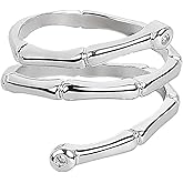 WPPHXY 925 Sterling Silver Ring Chunky Rings for Women Handmade Rings Personality Ring Fine Jewelry