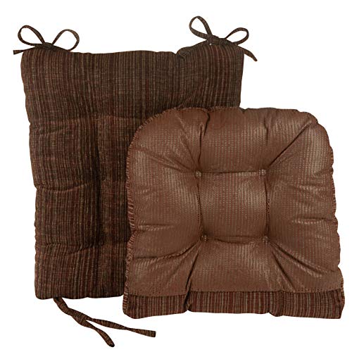 The Gripper Twill Jumbo XL NonSlip Rocking Chair Cushion Set with Thick Padding, Includes Seat