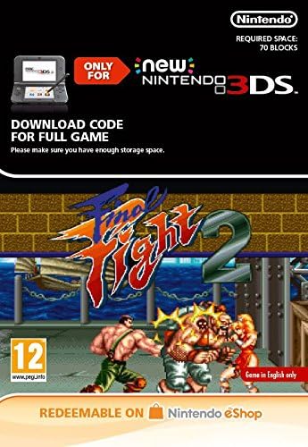 Final Fight 2 Snes 3ds Download Code Amazon Co Uk Pc Video Games