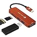 NOVOO USB C Hub 5 in 1 with HDMI 4K Adapter, 2 USB 3.0 Ports, 1 SD Memory Port, 1 microSD Card Reader Compatible with MacBook Pro 2017/2016, Huawei MateBook, Chromebook Pixel, Samsung S8 and More