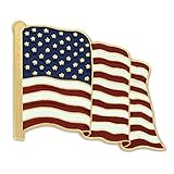 American Flag Lapel Pin Proudly Made in USA