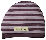 L'ovedbaby Unisex-Baby Newborn Organic Cute Cap, Lavender/Eggplant, 0/3 Months