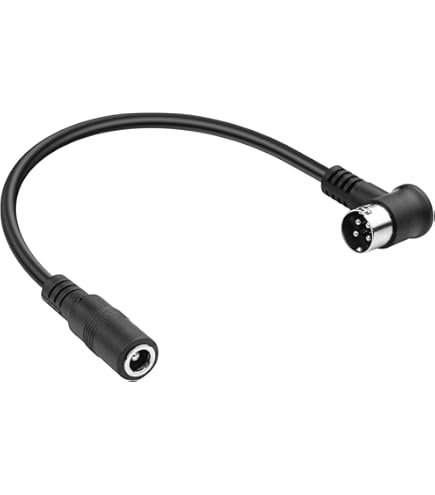5.5x2.1mm Macho A Macho Cable De Alimentación De 12v 5m | Cuotas Sin Interés
