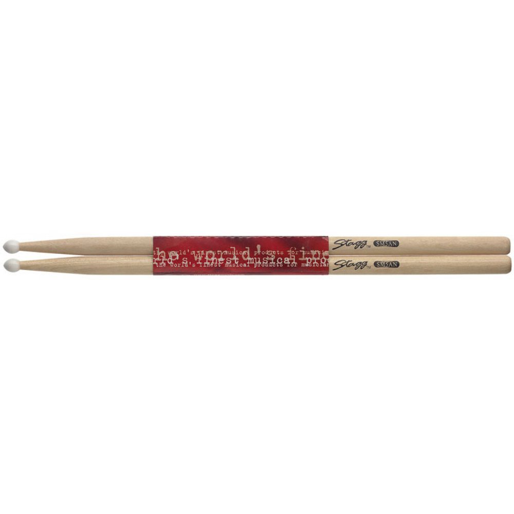 Stagg SM5AN 5A Maple Drum Sticks with Nylon Tip — image 1