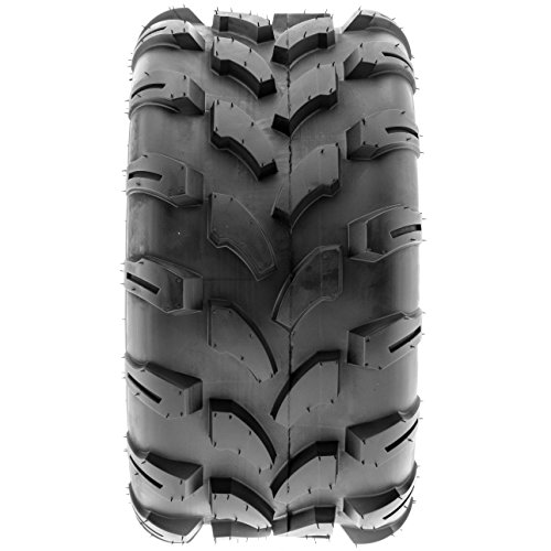 SunF Knobby ATV Sport Tires 20x108 20x10x8 4 PR A003 (Set Pair of 2