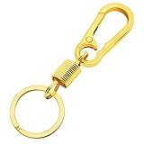 4Pack Small Carabiner Keychain, Spring Keyring