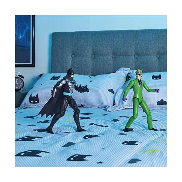 DC-Comics-Batman-12-inch-The-Riddler-Action-Figure-for-Kids-Aged-3-and-up Batman 12-inch The Riddler Action Figure, for Kids Aged 3 and up