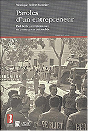 Paroles d'un entrepreneur