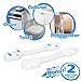 Magnetic Child Safety Cabinet Locks - Baby Cabinet Safety Latches and Baby Proofing Kit - 8 Pack with Latches and Safety Straps (No Drilling)