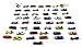 Metro Ultimate Collection 50 Piece Mini Toy Diecast Vehicle Play Set, Comes with Street Play Mat, Variety of Vehicles