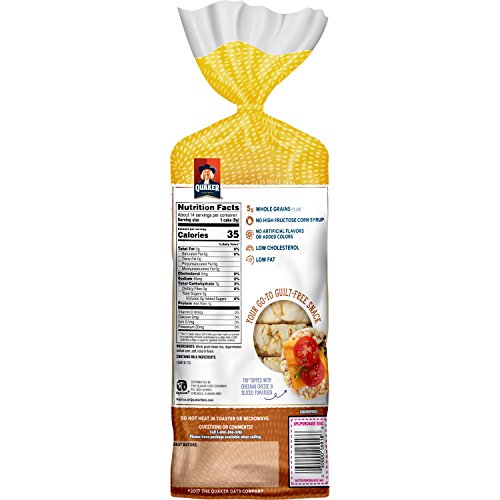 Quaker Buttered Popcorn Rice Cakes, 4.47 oz Pricepulse